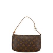 Pre-owned Canvas louis-vuitton-bags Louis Vuitton Vintage , Brown , Da...