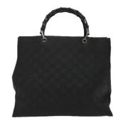 Pre-owned Canvas gucci-bags Gucci Vintage , Black , Dames