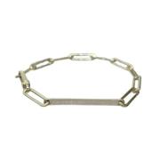 Pre-owned Silver bracelets Gucci Vintage , Gray , Dames