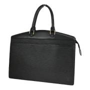 Pre-owned Leather louis-vuitton-bags Louis Vuitton Vintage , Black , D...