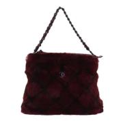 Pre-owned Fur chanel-bags Chanel Vintage , Red , Dames