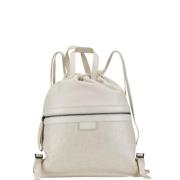 Pre-owned Leather shoulder-bags Bottega Veneta Vintage , White , Dames