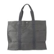 Pre-owned Fabric handbags Hermès Vintage , Gray , Unisex