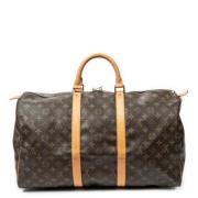 Pre-owned Canvas travel-bags Louis Vuitton Vintage , Brown , Dames