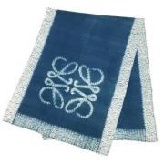 Pre-owned Cotton scarves Loewe Pre-owned , Blue , Dames