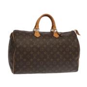 Pre-owned Canvas louis-vuitton-bags Louis Vuitton Vintage , Brown , Da...