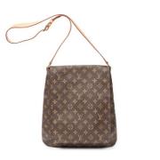 Pre-owned Canvas louis-vuitton-bags Louis Vuitton Vintage , Brown , Da...