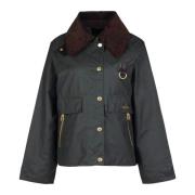 Katoenen jas met stijl Lwx1333-Sg51 Barbour , Blue , Dames