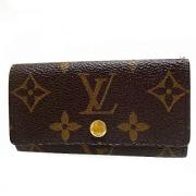 Pre-owned Canvas key-holders Louis Vuitton Vintage , Brown , Dames