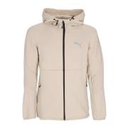 Lichtgewicht Zip Hoodie met Evostripe Cut Puma , Beige , Heren