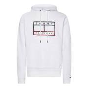 Hoodie Tommy Hilfiger , White , Heren