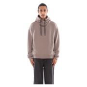 Taupe Trekkoord Hoodie Krakatau , Beige , Heren