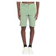 Twill Stretch Shorts C.p. Company , Green , Heren