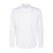 Dandy Langemouw Jersey Shirt Eleventy , White , Heren