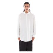 Krijtwit Grafisch Relaxte Shirt Y-3 , White , Heren