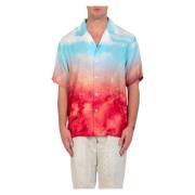 Blauwe Hemel Shirt Stijlvolle Mode Pleasures , Multicolor , Heren