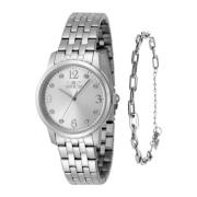 Elegante Dames Quartz Horloge - Angel Collectie Invicta Watches , Gray...