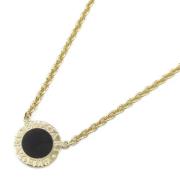 Pre-owned Yellow Gold necklaces Bvlgari Vintage , Black , Dames