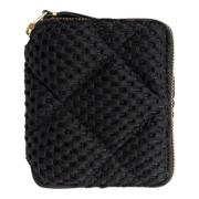 Zwarte schildpadportemonnee met ritssluiting Comme des Garçons , Black...