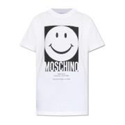 Smiley Moschino , White , Dames