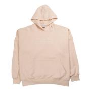 Off-White Katoenen Hoodie Gestuz , Beige , Dames