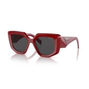 Stijlvolle zonnebril voor elke look Prada , Red , Unisex