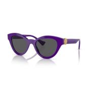 Stijlvolle Sole Zonnebril Versace , Purple , Unisex