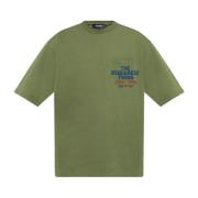 T-shirt met zak Dsquared2 , Green , Heren