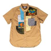 Korte mouwen shirt Verhoog Garderobe Junya Watanabe , Brown , Heren