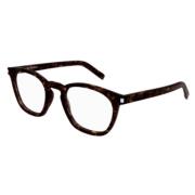 Optische Zwarte Zonnebril Saint Laurent , Brown , Unisex