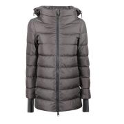 Grijze Gewatteerde Jas Herno , Gray , Dames