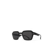 Stijlvolle zonnebril voor een moderne uitstraling Mykita , Black , Uni...