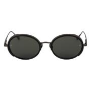 Zwarte zonnebril Linda Farrow , Black , Unisex