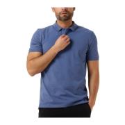 Heren Polo T-shirts Pallas Blauw Boss Black , Blue , Heren