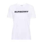 Witte T-shirts en Polos Burberry , White , Dames