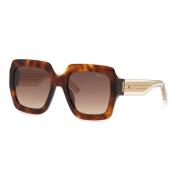 Bruin Acetaat Zonnebril Gegradueerd Anti-Reflecterend Chopard , Brown ...