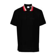 Zwarte T-shirts en Polos Burberry , Black , Heren