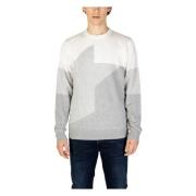 Witte Merinowolmix Gebreide Kleding Antony Morato , Multicolor , Heren