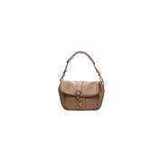 Stijlvolle Tote Tas Poche Paris , Brown , Dames