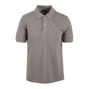 Polo T-shirt voor stijlvolle uitstraling Parajumpers , Gray , Heren