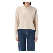 Dameskleding Gebreide kleding Beige Aw24 Ralph Lauren , Beige , Dames