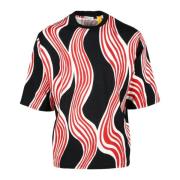 Katoenen T-shirt Moncler , Multicolor , Heren