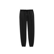 Fleece Joggers voor Stijlvol Comfort Saint Laurent , Black , Heren