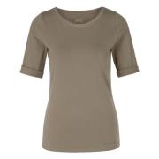 Casual T-shirt met halve mouwen Marc Cain , Gray , Dames