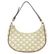 Pre-owned Fabric celine-bags Celine Vintage , White , Dames