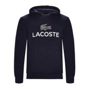 Blauwe Hoodie - Regular Fit Lacoste , Blue , Heren