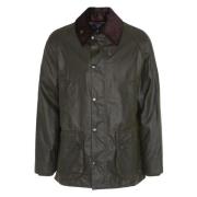 Gewaxte Archief Olijfjas Barbour , Green , Heren