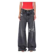 Jeans Diesel , Gray , Dames