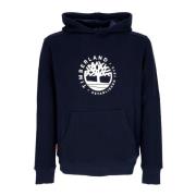 Donkerblauwe Lichtgewicht Hoodie Timberland , Blue , Heren