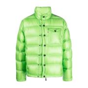 `Raffort` Gewatteerde Jas Moncler , Green , Heren